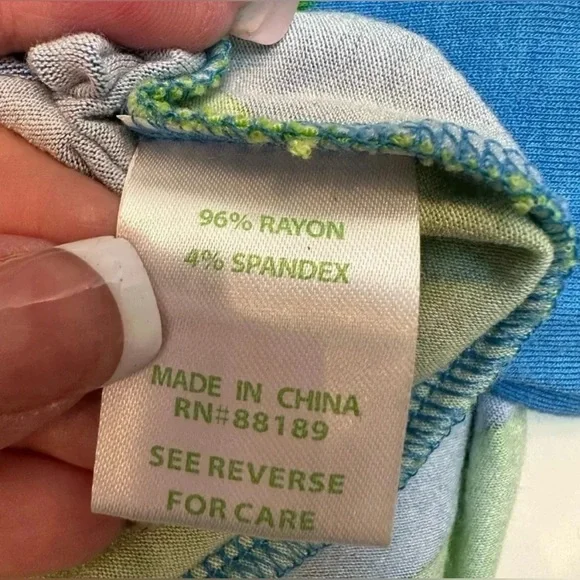 Lilly Pulitzer Adriel Wrap Dress Flutter Sleeve Always A Party Striped Size XL - Picture 8 of 9